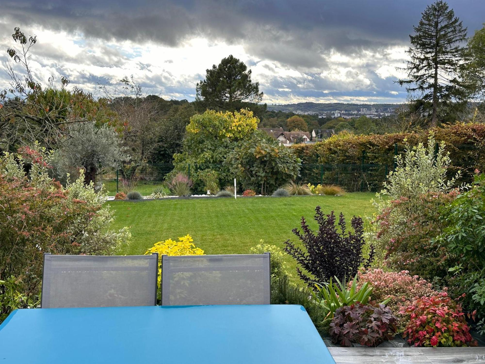 La Villa Perchee Calme, Sauna, Parking Prive Saint-Prix  외부 사진