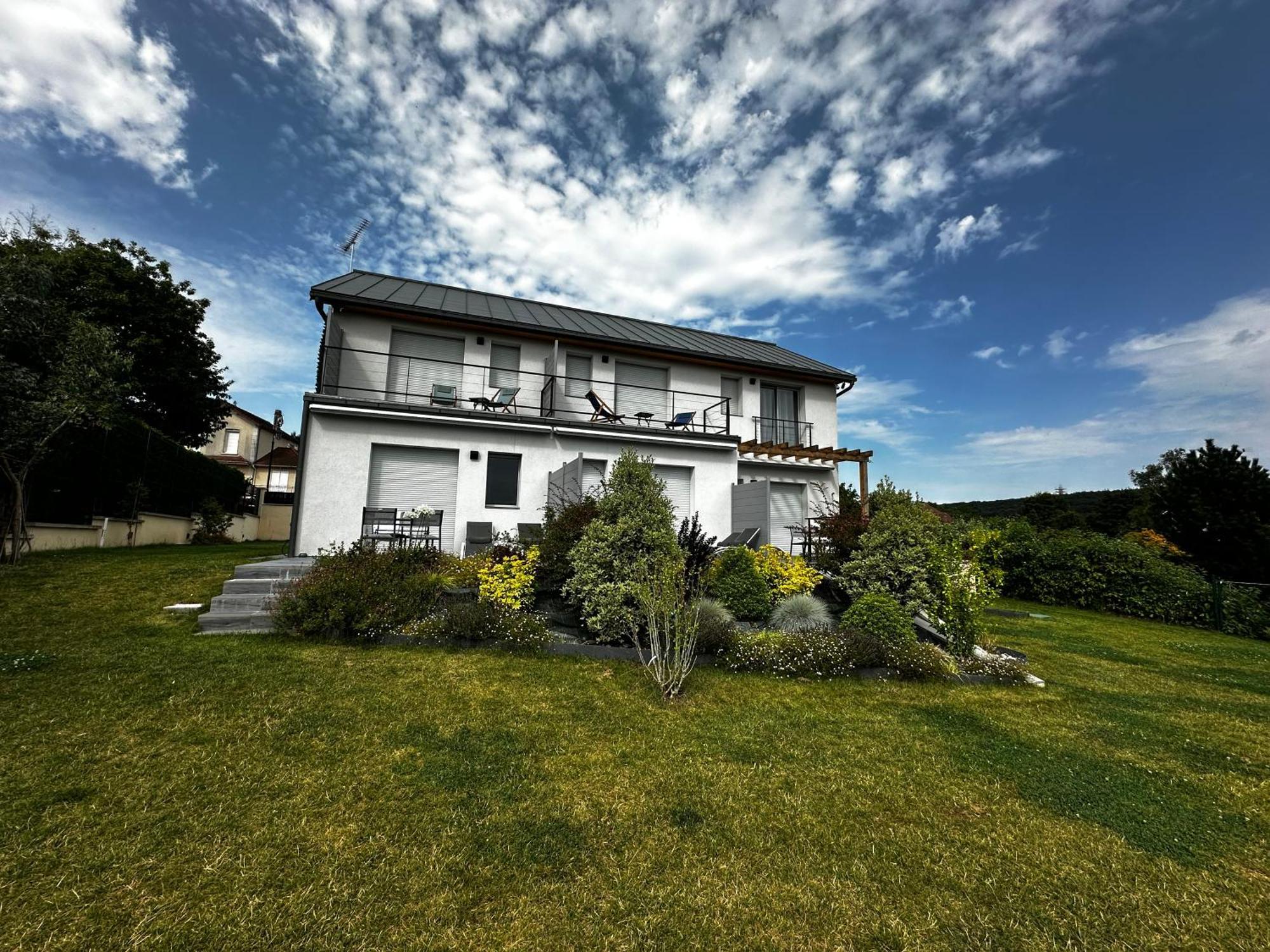 La Villa Perchee Calme, Sauna, Parking Prive Saint-Prix  외부 사진