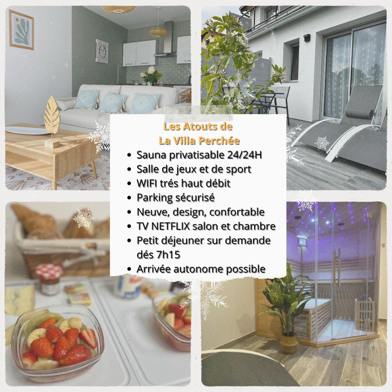 La Villa Perchee Calme, Sauna, Parking Prive Saint-Prix  외부 사진